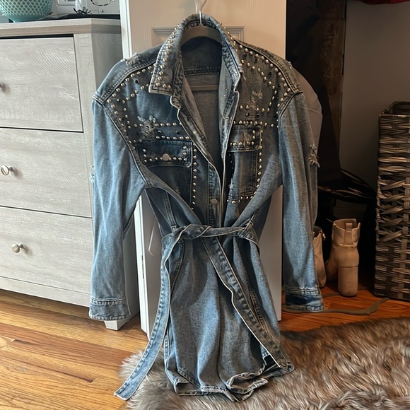 Over sized denim jacket - Picture 1 of 2